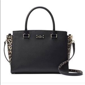 Kate Spade Lana Grove Street Leopard Print Purse